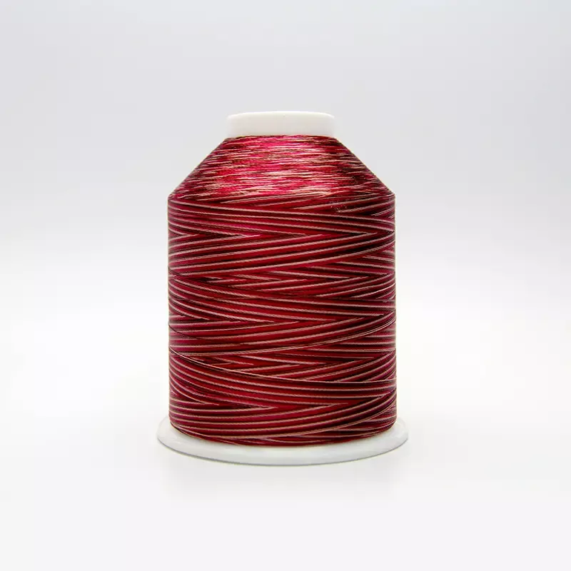 Benang bordir filamen rayon viscose 100%.